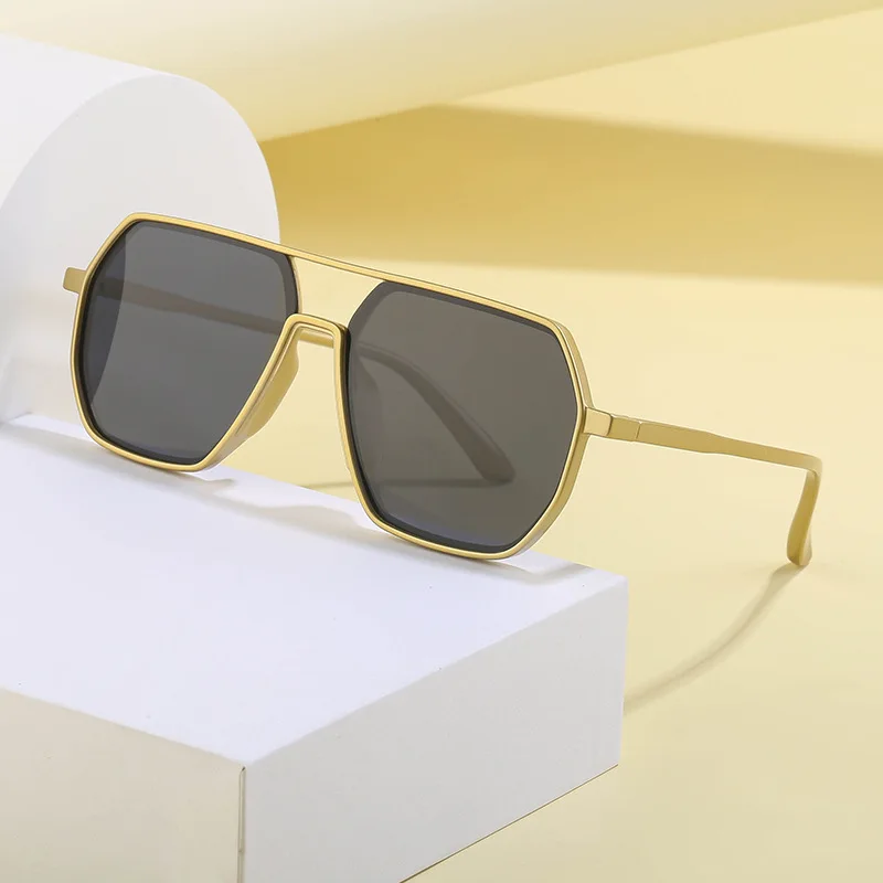 

Partagas Fashion Trending TAC Polarized Double Bridge Polygon Frame Unisex Fishing Shades Sun Glasses Sunglasses for Women Men