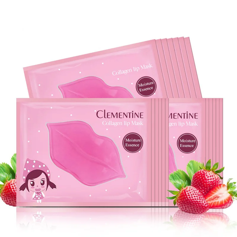 

cosmetic lip plumping mask private label collagen korean moisturizing gel hydrogel sleeping jelly coconut lip patch mask maker