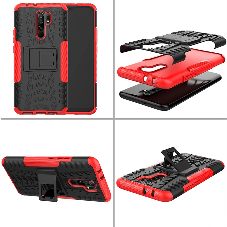 

Phone case for Redmi 9 shockproof hybrid mobile case for Xiaomi Redmi 9 phone case back cover