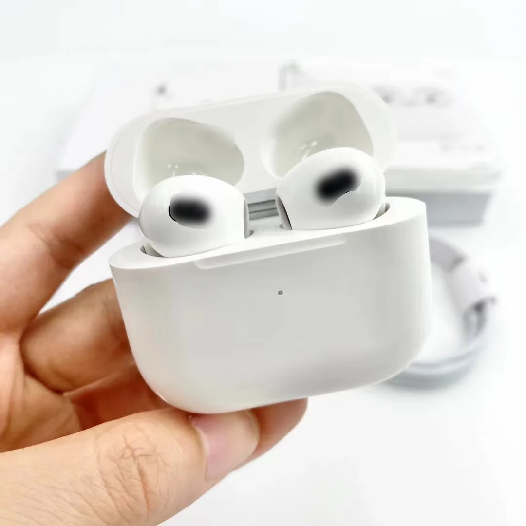 

Original Tws Wireless Earbuds 1:1 Original Air Gen 3 Airoha ANC 1562A Earphones Headphones with bass sound, White