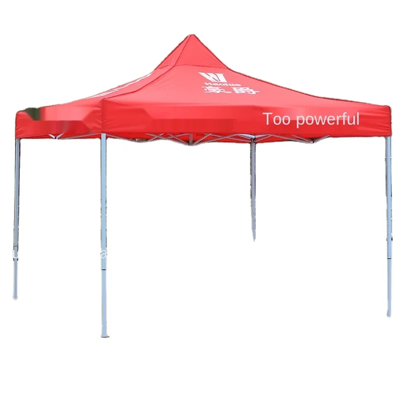 

Advertising tent 3*3 custom outdoor folding promotion exhibition activities four corner booth tent manufacturers wholesale shade, Green