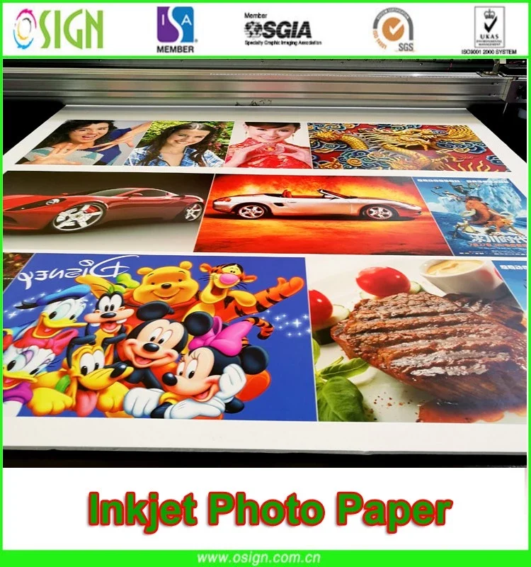 A4 Matt Photo Inkjet Sticker paper Waterproof Premium Self Adhesive Glossy Photo Paper For Inkjet Printer Memjet Printer