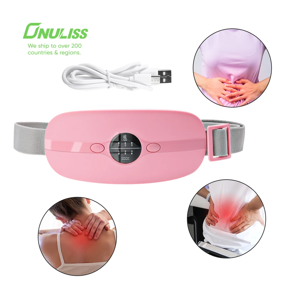 

Period Pain Relief Menstrual Heating Belt Massage Portable Menstrual Heating Pads for Menstrual Cramps