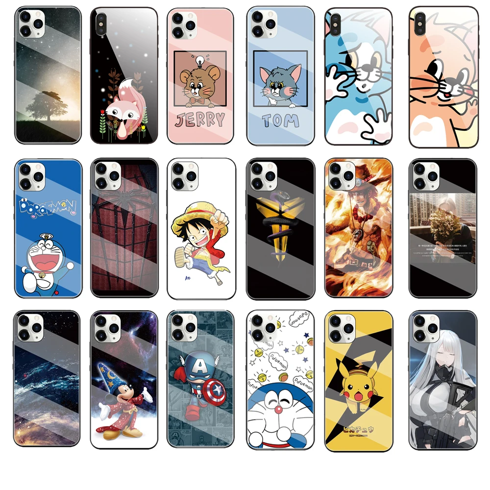 

Anti-Scratch Mirror Glass Case Cute Luxury Cell Phone Case For Samsung Galaxy S20 PLUS Ultra