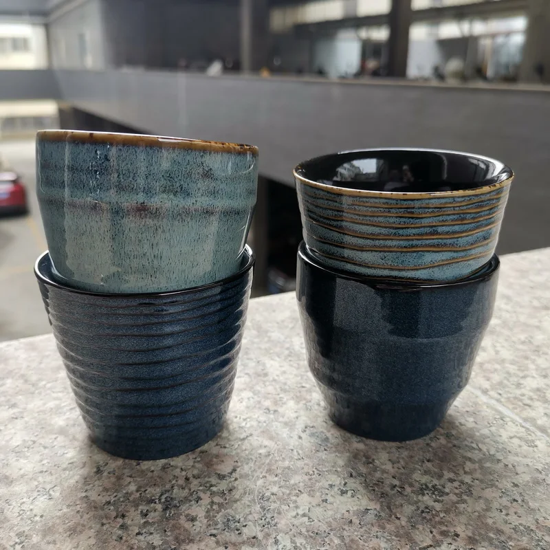 

120ml New arrival wholesale OEM Arab ceramic coffee Espresso cup reaction tea cup, Customized color
