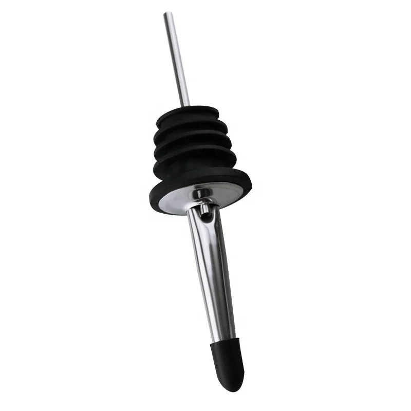 High Quality Stainless Steel 304 Wine Liquor Pourer and Sauce Oil Spout Eco-friendly Metal Beer Pourer