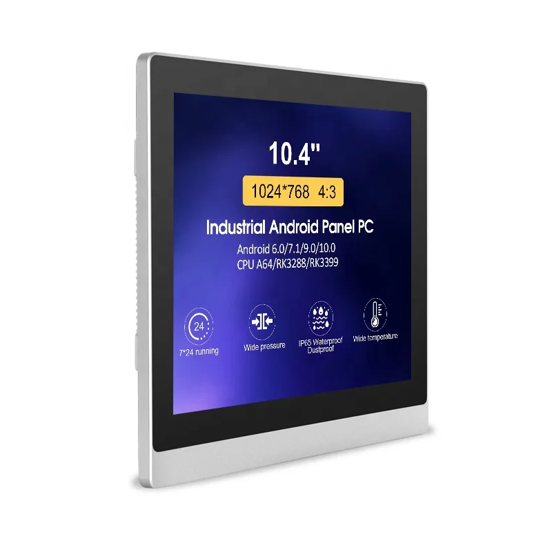 

Rk3288 Rs485 10.4 Inch Industrial Computer Android Touch Screen Panel Pc