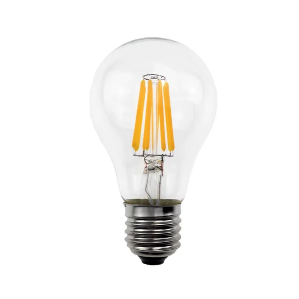 Amazon Best Sellers 4 Pack Dimmable A60 Edison Led Filament Bulb 7W E27/E26/B22