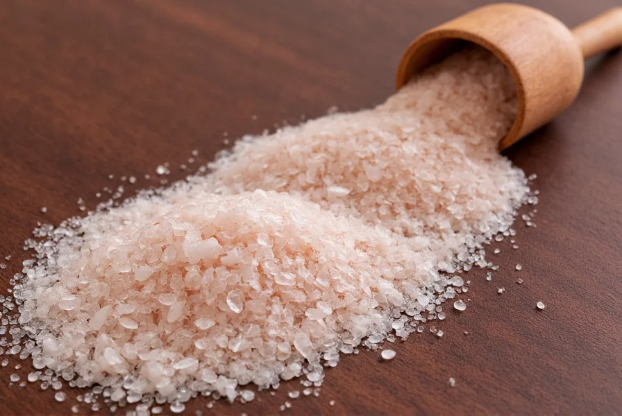 Comparison of different salt types in small bowls