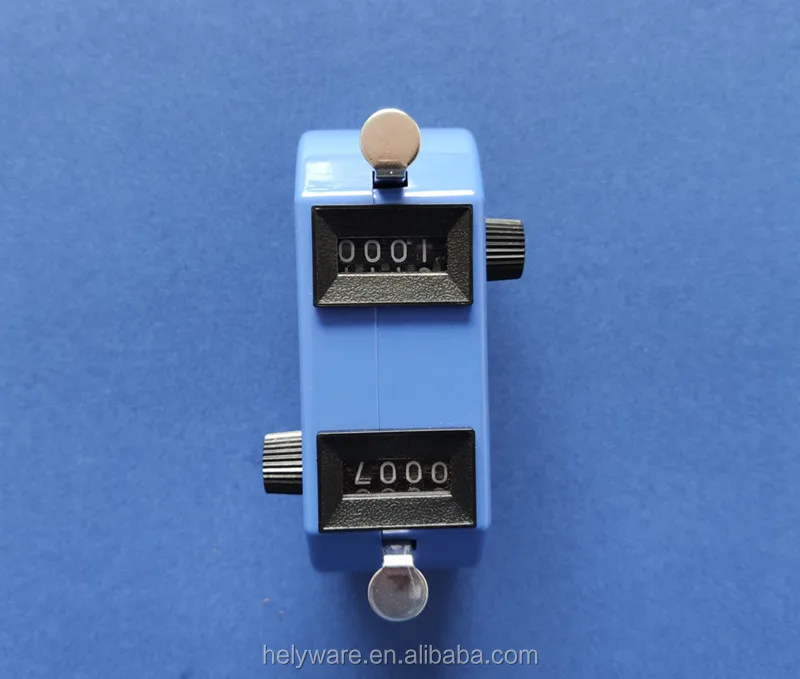 Double Clicker Tally Counter Dual Pitch Counter For Track Two Pitchers