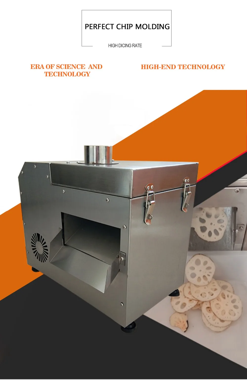 Fruit Chips Cutting Machine/banana And Pineapple Slicing Machine/fruit