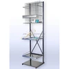 Floor standing metal acrylic sealant display rack for store/steel sheet Fire Rated Acrylic Sealant display shelf
