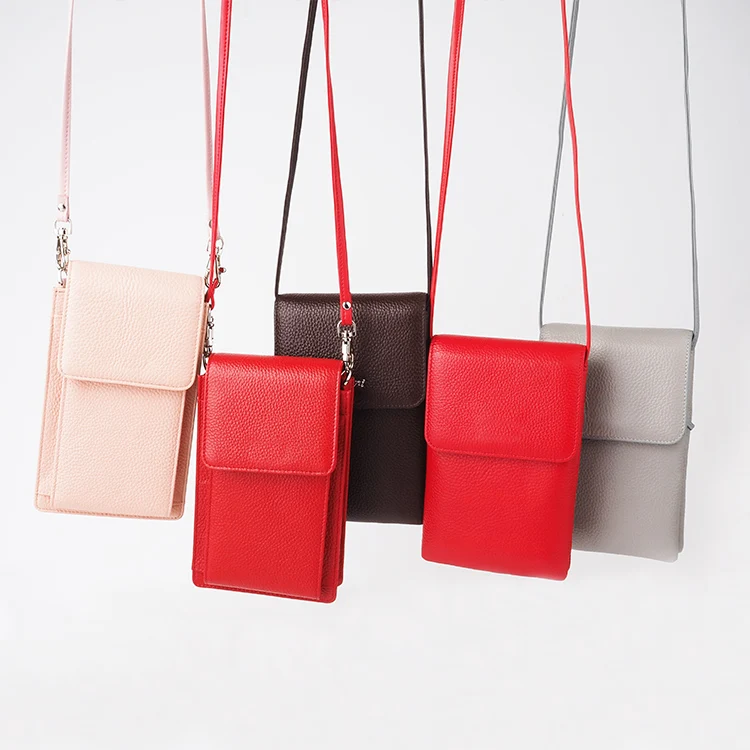 

OEM multifunctional side bags custom Pu leather messenger bag women