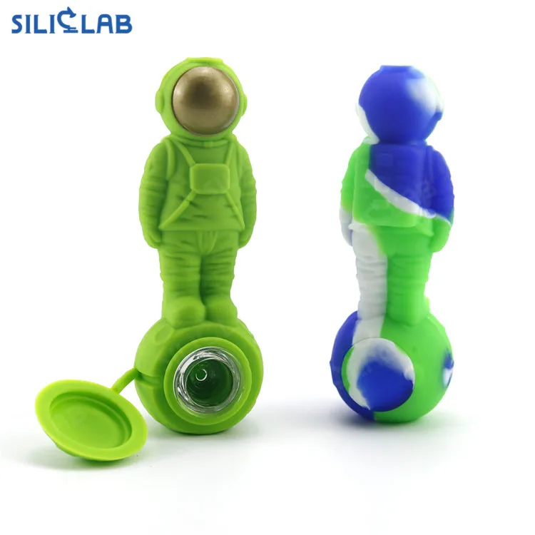 

Wholesale Glass Smoke Silicone Water Pipes Tobacco Herb smoking Pipe With Weed Accessories