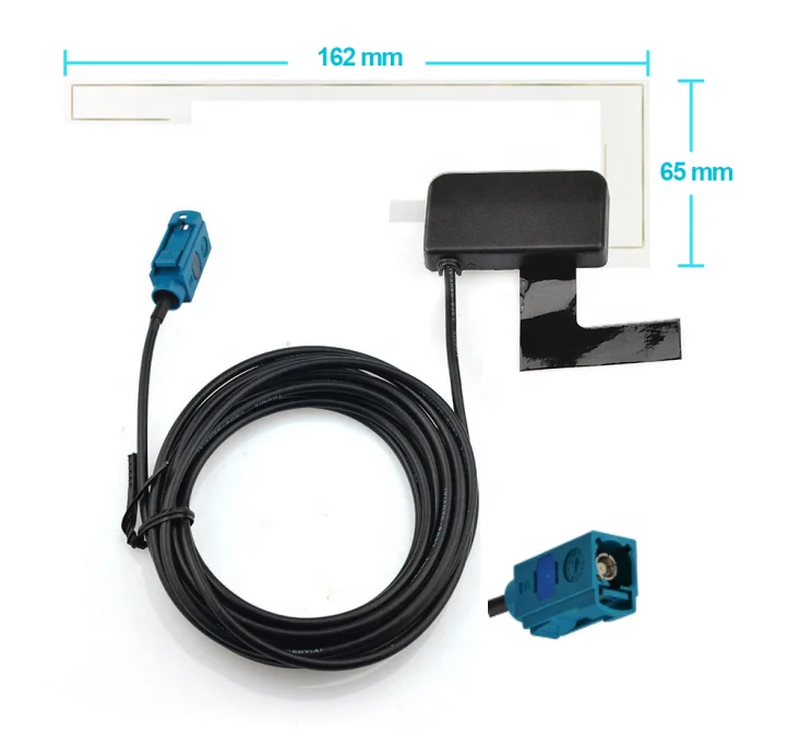 

Yetnorson Radio Tuner Receiver DAB Active Car Antenna DAB+ Aerial FM Car Radio Antenna For Europe Australia