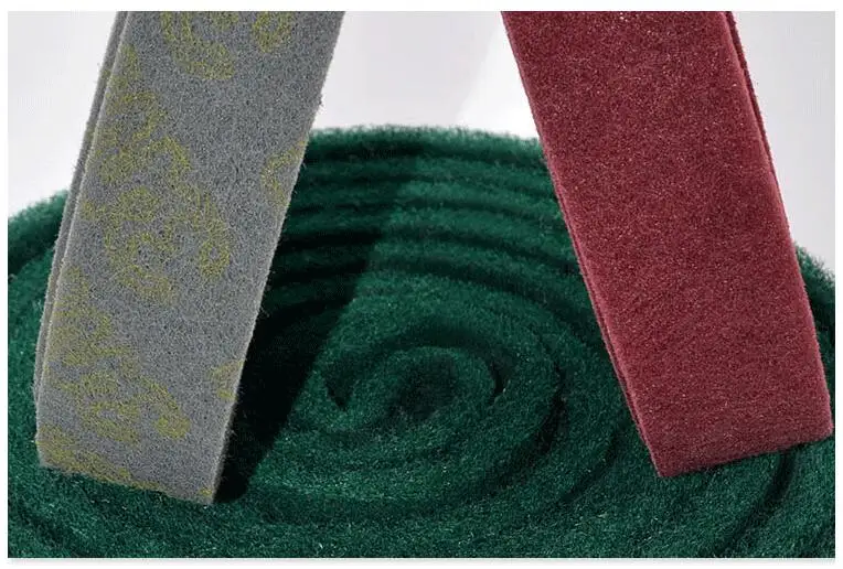 High Quality Industrial Scrub Thicken Scouring Pad Rolls Buy Scouring