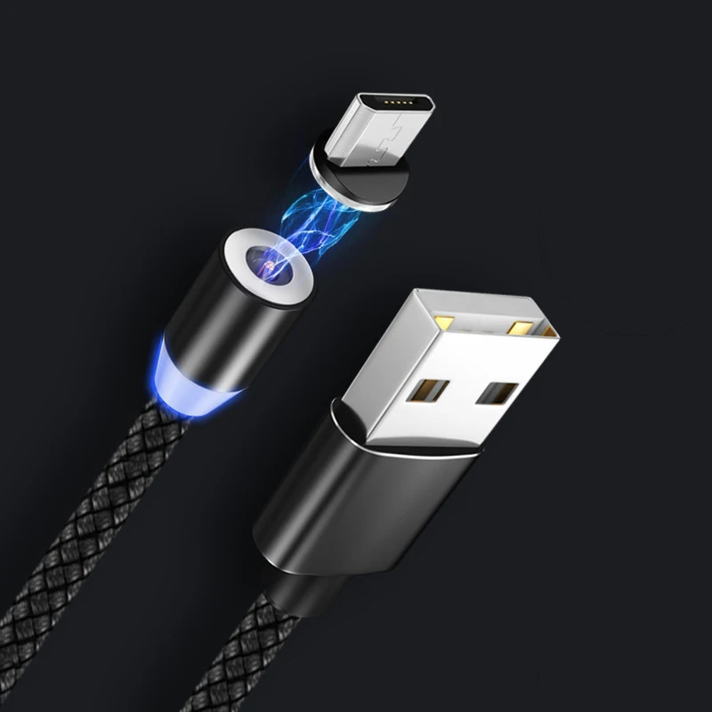 
Magnetic Charge Cable Fast Charging USB Type C Cable Magnet Micro USB Data Charging Wire Mobile Phone Cable USB Cord 