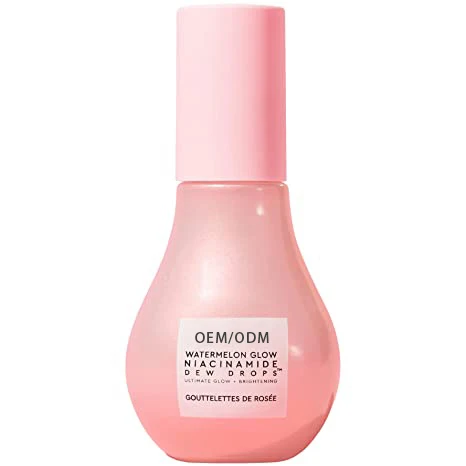 

Aixin OEM ODM Organic Private Label Watermelon Glow Niacinamide Dew Drops Brightening Watermelon Glow Face Serum, Pink