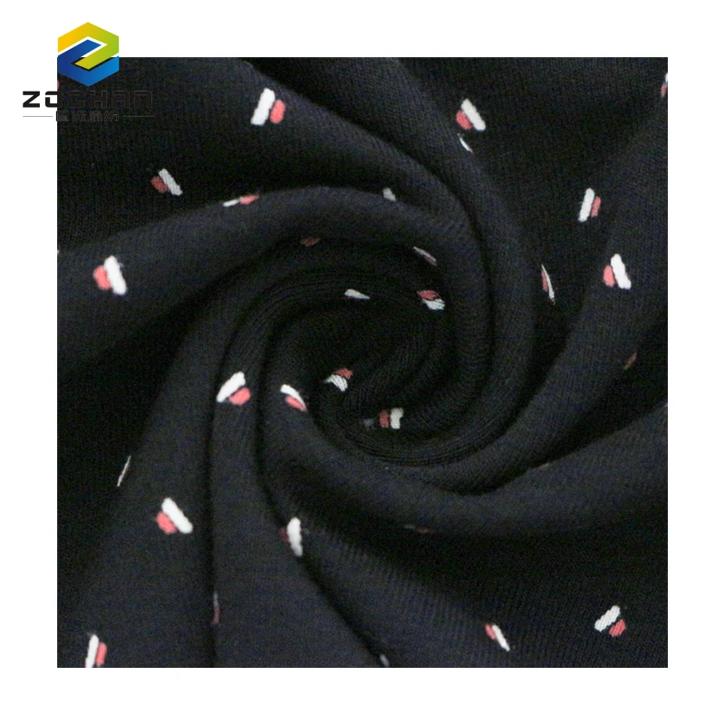 

Super value 210gsm 94% cotton 6% spandex printed jersey Breathable knitted fabric for dress