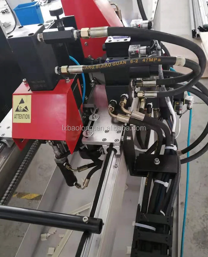 Upvc Window Blinds Strips Vanes Cutting And Drilling Machine Buy Upvc