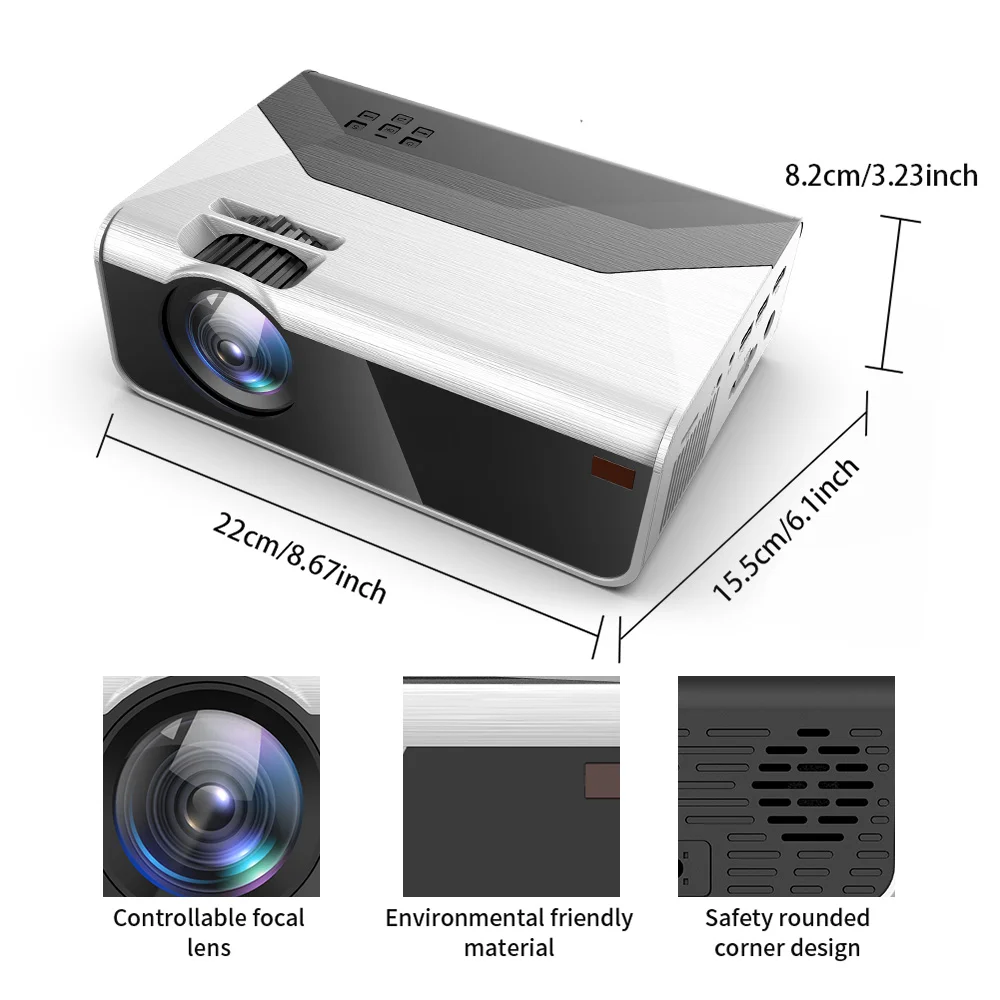 [cheap Mini 720p Hd Projector] Walmart Hot Selling Native 720p