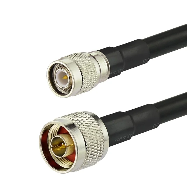 

RF Coaxial Cable N Male Plug to TNC Male Pigtail Cable RG58 RG195 LMR400