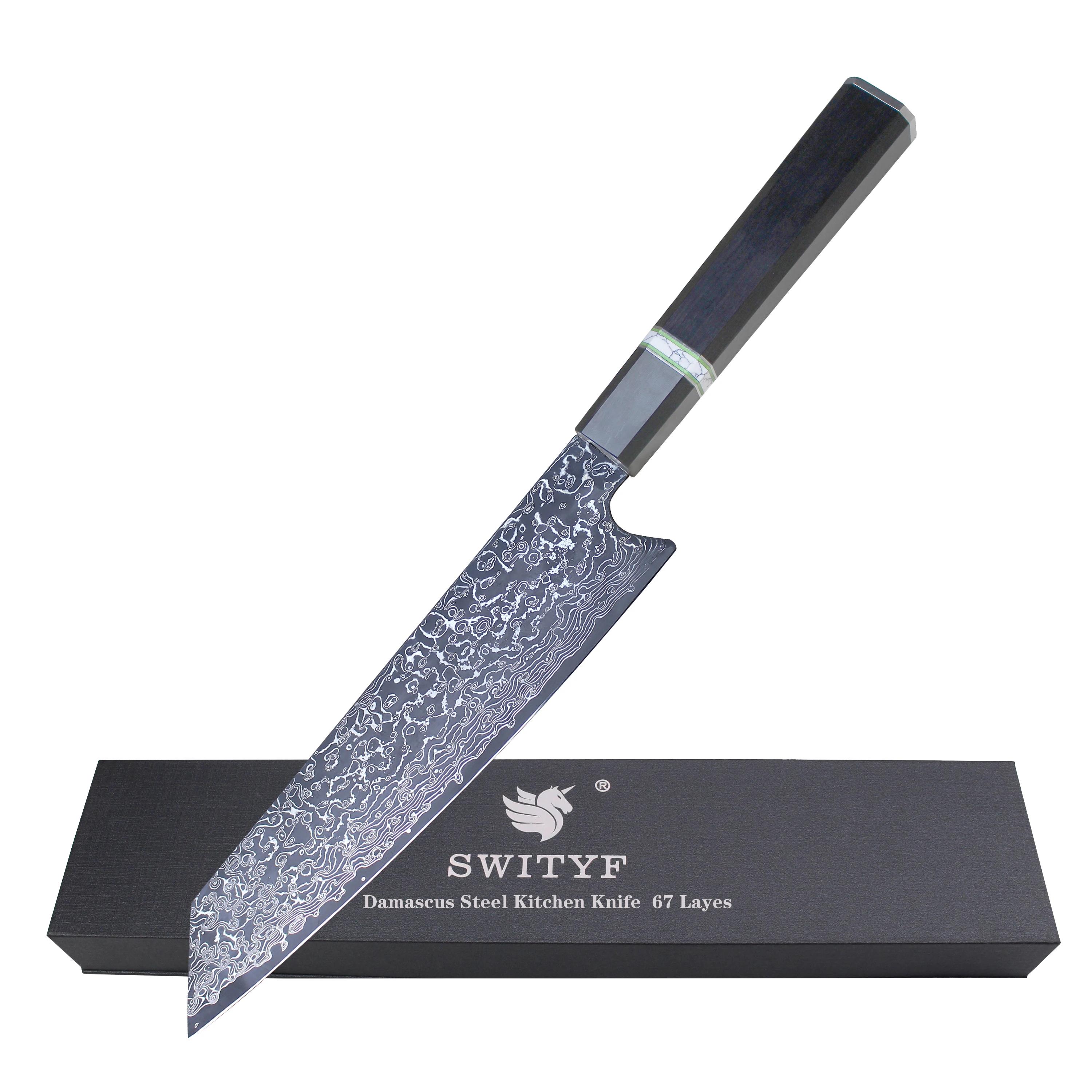 

Amazon New Japanese design VG10 67 Layer Damascus Steel Chef Knife