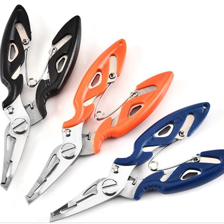 

Stainless Steel Fishing Scissors Pliers Line Cutter Lure Bait New Remove Hook Tackle Custom Fishing Pliers, Such as pictures