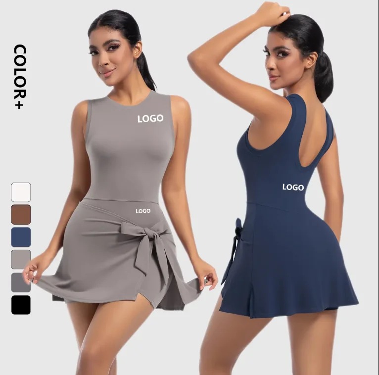 Breathable One Piece Tennis Sport Dress
