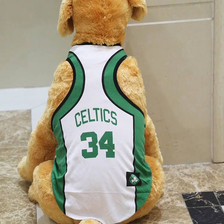 

Factory Cheap Price Summer Mesh Breathable pet small large dog jersey basketball uniform football uniform pet clothes, Customized color