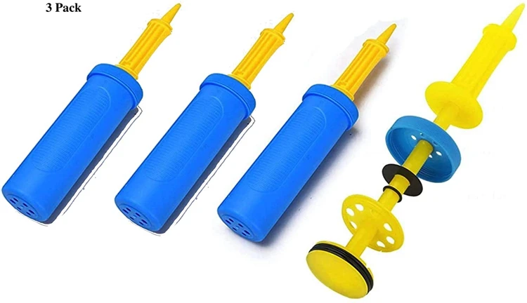 充气机生日婚礼用品工具气球泵充气机手推气泵双动气球手动泵