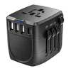 Smart usb fast charger travel adapters electrical plug socket 100-240V universal adaptor