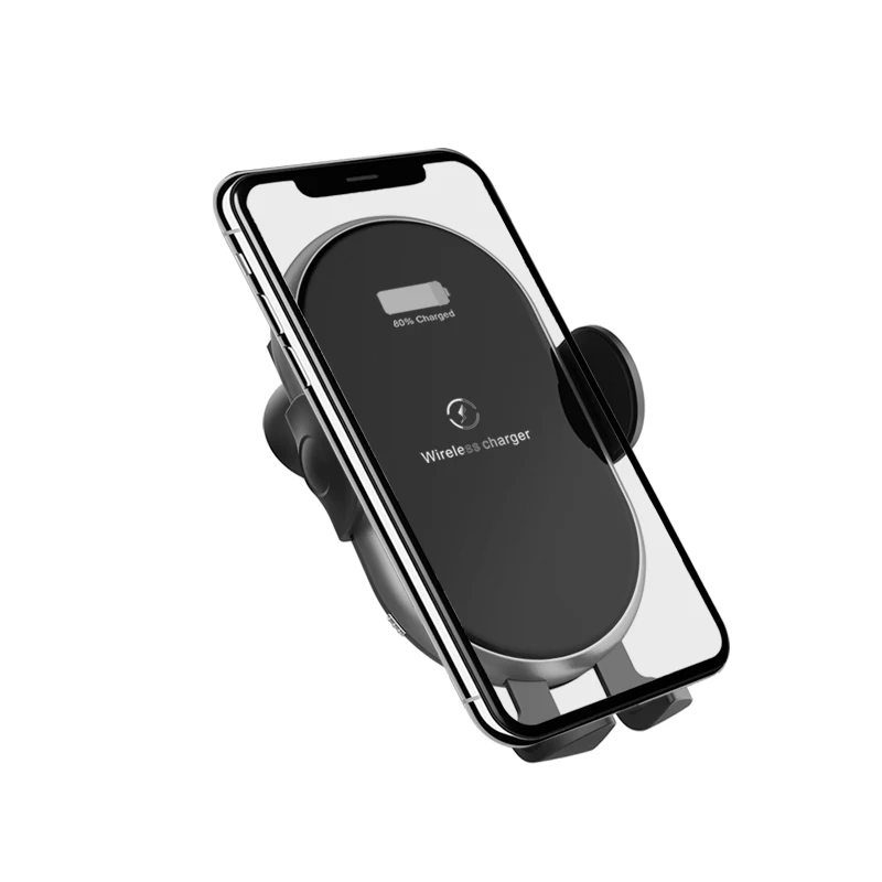 
2020 New Automatic Portable Wireless Magnetic Qi Wireless Charger Car Mount Phone Holder Car Wireless Charger 