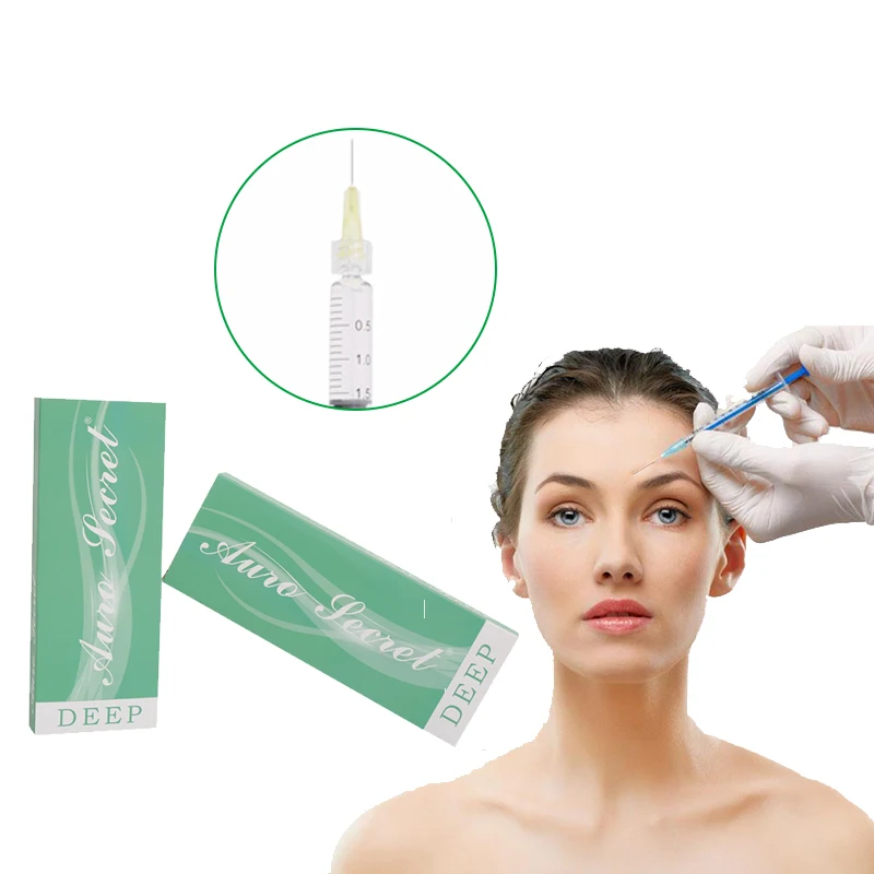 

Injectable cosmetic dermal filler cross linked 2ml 1ml korea lip agumentation injection hyaluronic acid dermal filler