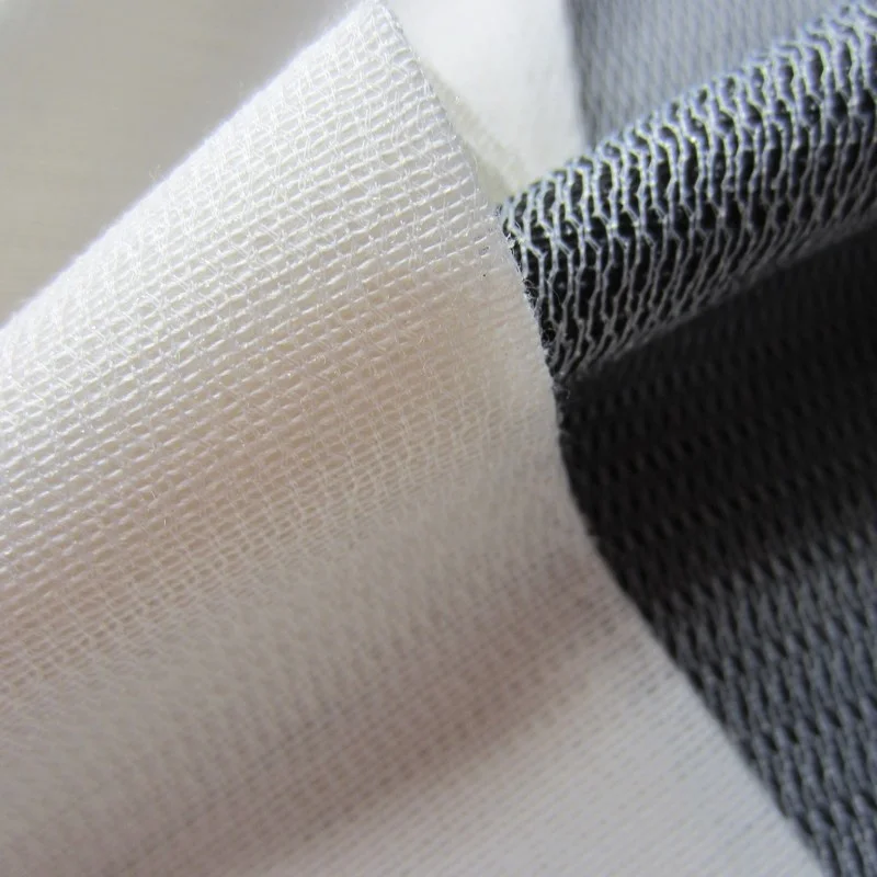 

wholesale Iron on Press on Fusible Interfacing Weft Woven Fleece Pelon Interlining fabric