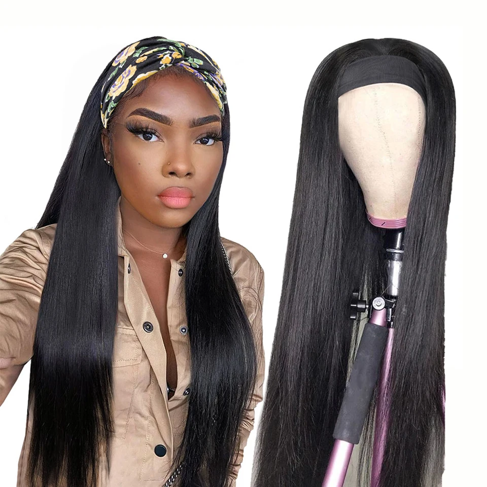 

Vp Wholesale Cuticle Aligned Virgin Human Hair Headband Wig No Lace Head Band Wigs Headband Wigs Human Hair For Black Women