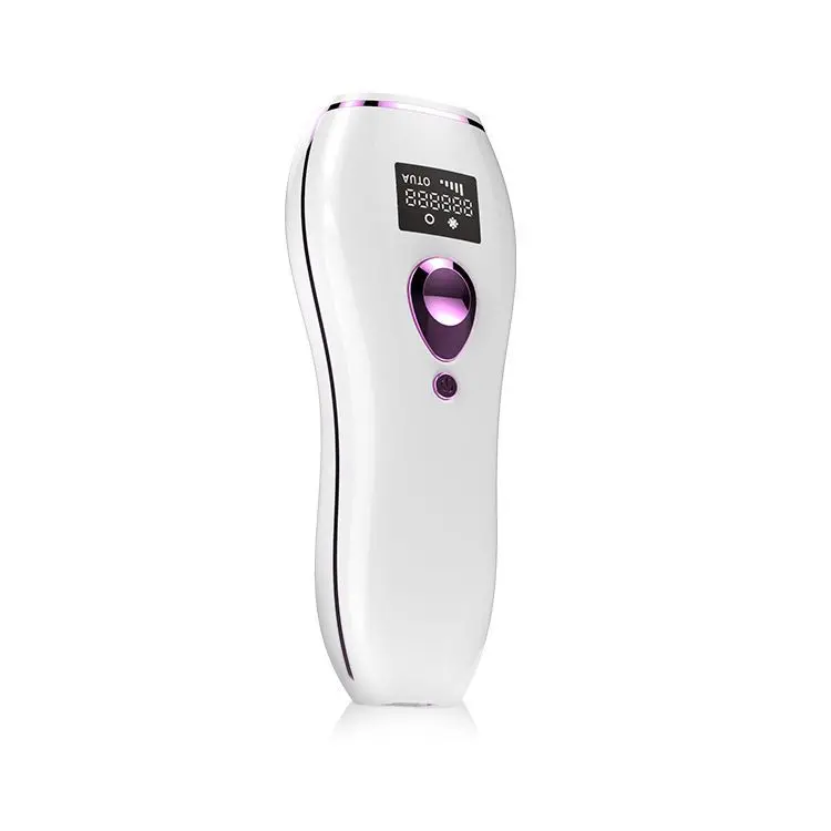 

Modern Design hair removal for beauty equipment Fashionable beauty clinic portable hair removal cooling depilator, White+violet