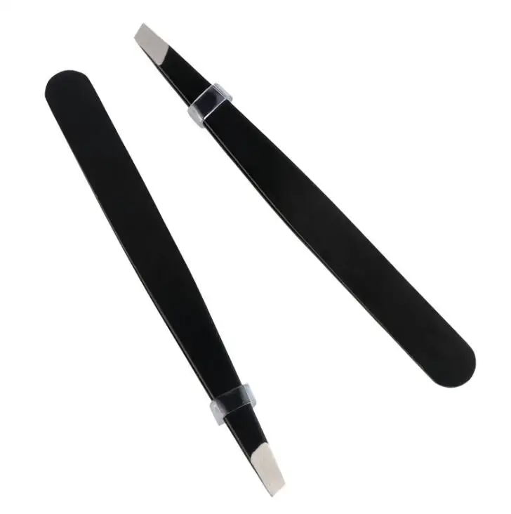 

Professional eyebrow clip with stainless steel tweezers, Colors