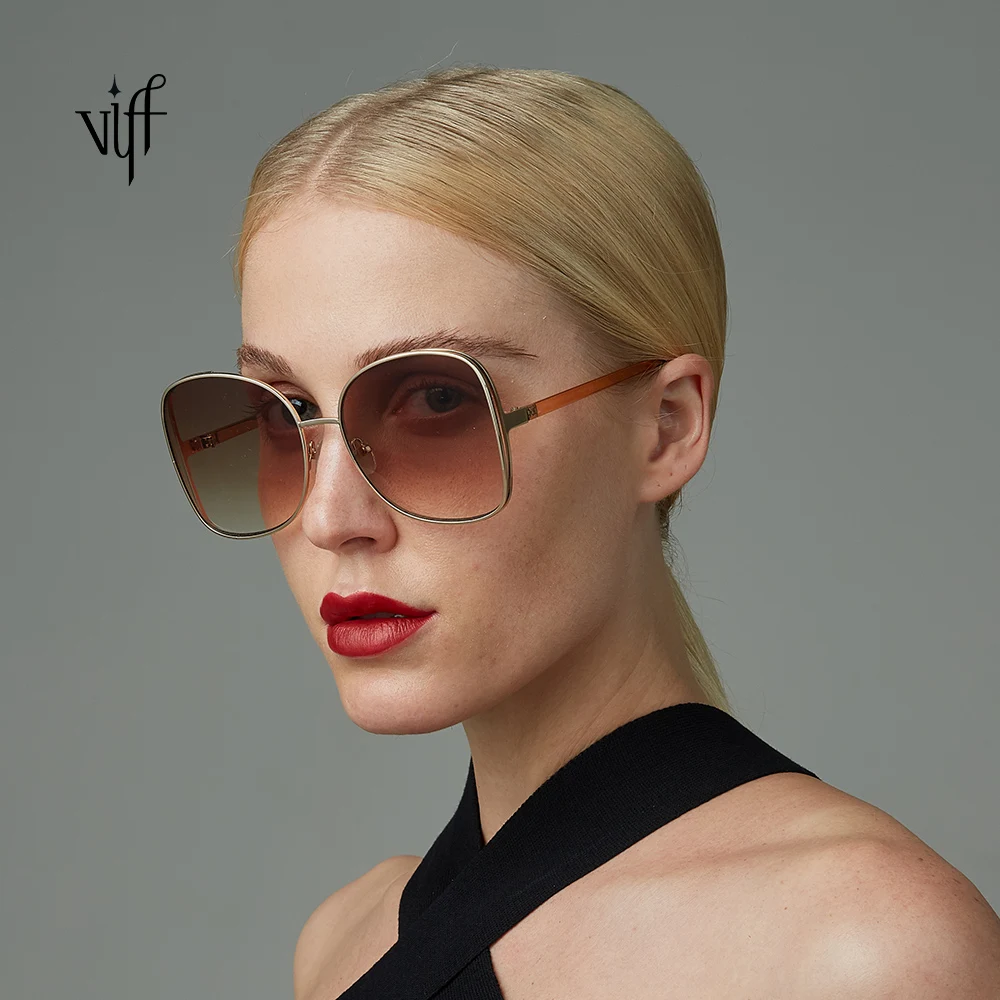 

Hot Sales HM19180 Metal Frame China Unique Shades Women Sunglasses