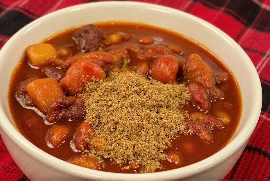Cumin and chili debate