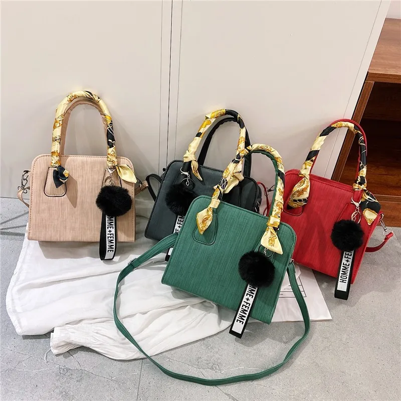 

Women Sling Shoulder Bag PU Leather Purse Crossbody Bags Lady Simple Designer Bolsa Feminina Messenger Bag