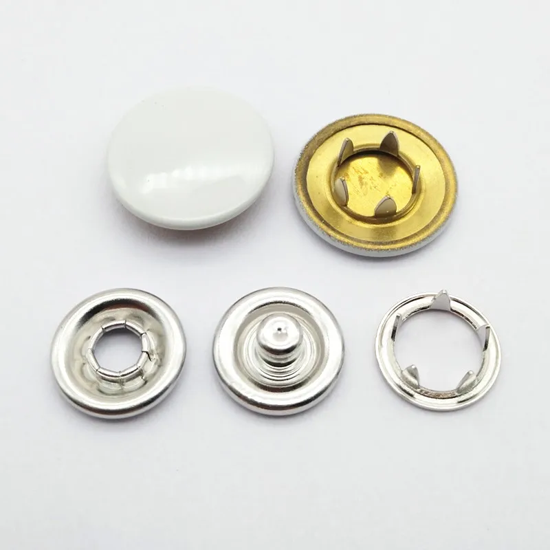 15mm Cap Prong Snap Button With 333# Under Parts In Enamel Dtm Color ...