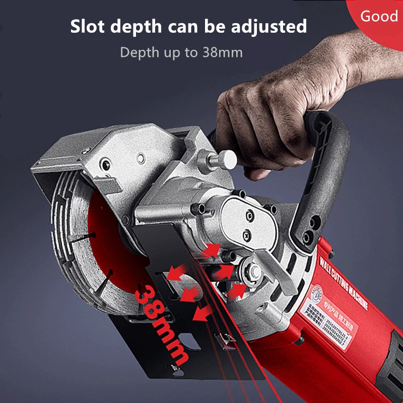 The Wall Chaser Can Be Equipped With 5 Saw Blades Buy Handheld