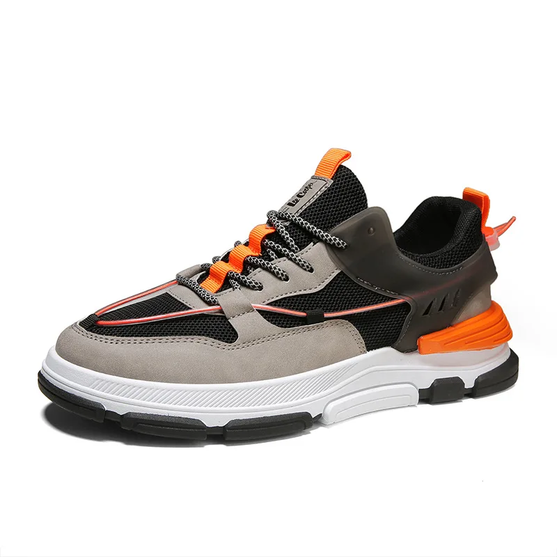

XUAN YANG New Men's Running Sneaker Spring and Autumn Breathable Mesh Sports Shoes
