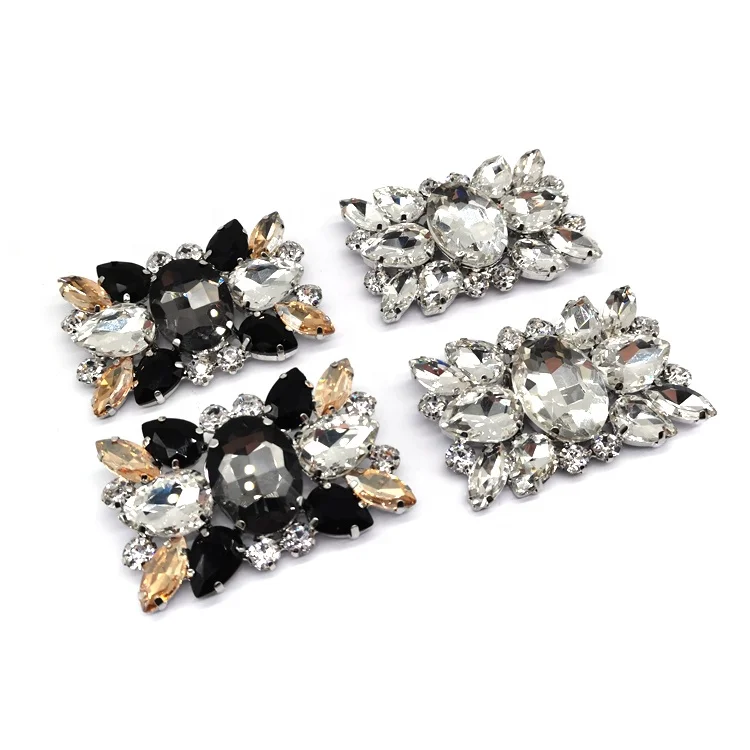 

2021 crystal rhinestone wedding shoe clip jewel clip for shoe,heels