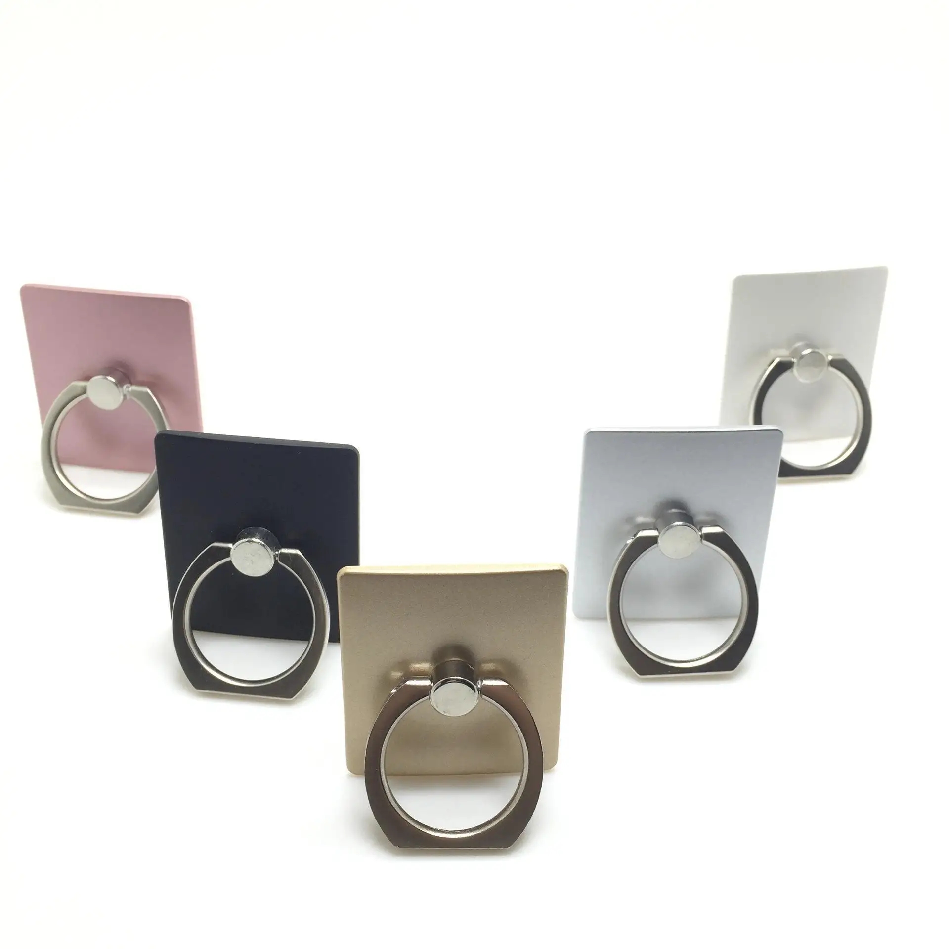 

Wholesale Cell Phone Finger Ring Holder Finger Ring Stand Smart Phone Rotation Mobile Ring Holder, Multicolor