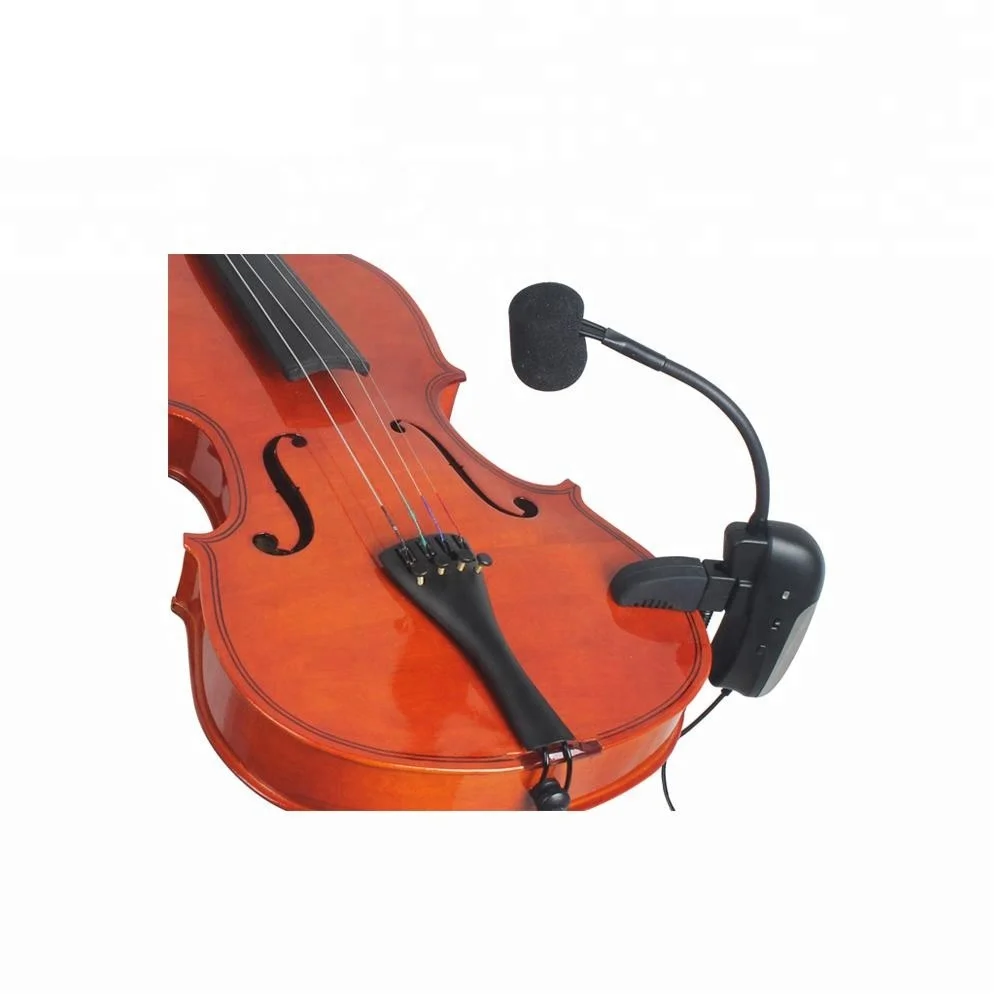 

BA-600 VT-1 Violin microphone using dual channels wireless violin microphone system