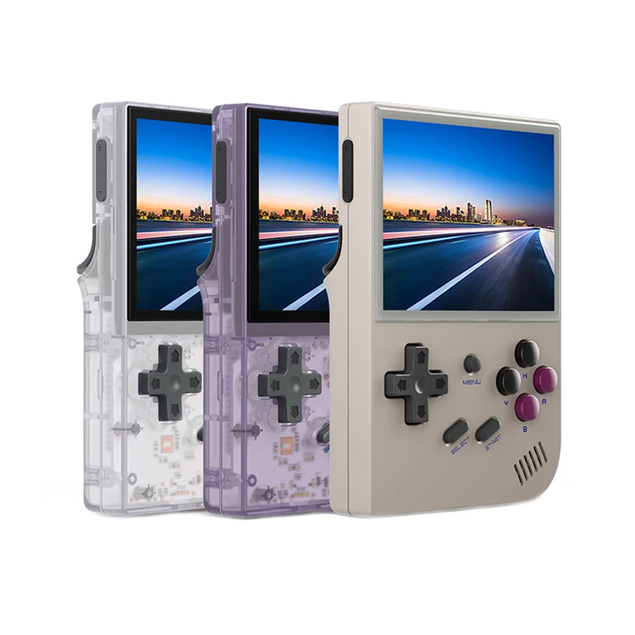 

Wholesale RG35XX Portable Pocket Video Player Retro Handheld Game Console Linux System 3.5 Inch Screen Game Player Kids Gift