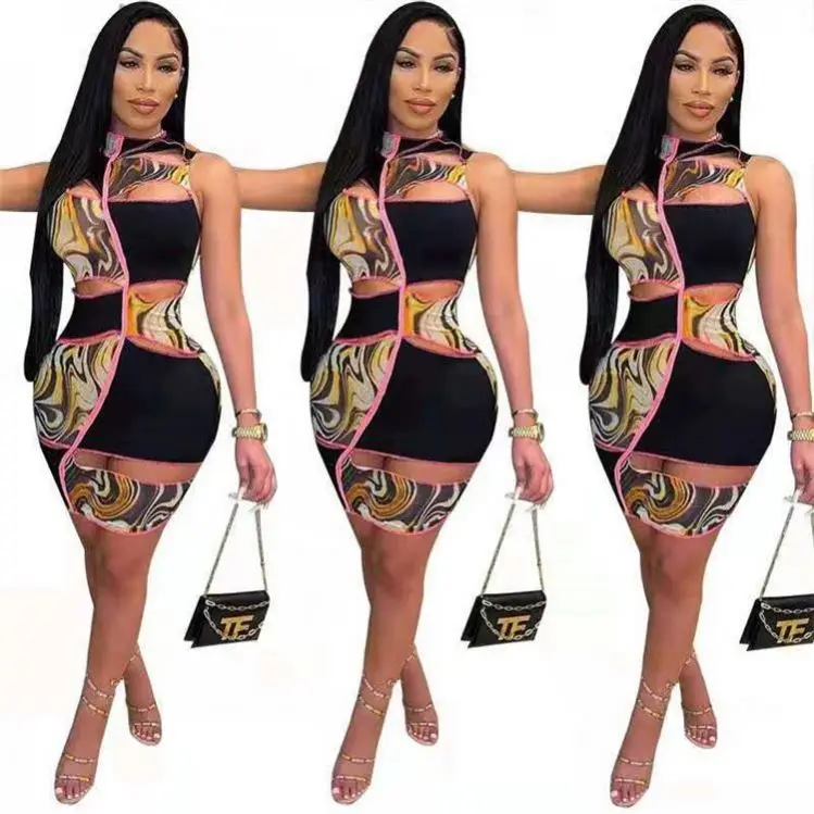 

MD-20032707 Best Design Women Clothes 2021 Dresses Women Lady Elegant Sexy Dress