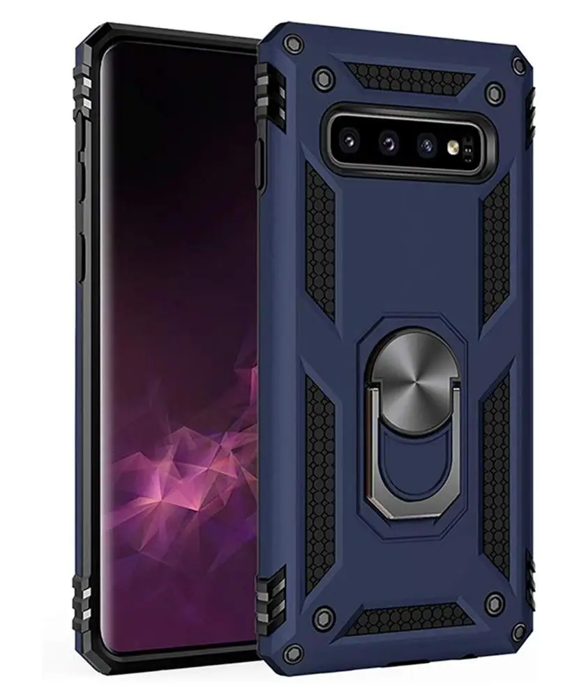 

LeYi For Samsung Galaxy S10 Case,Amuoc [Military Grade ]TPU Shockproof Armor Phone Cover